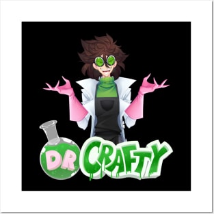 Dr Crafty Vtuber shirt - 3 Posters and Art